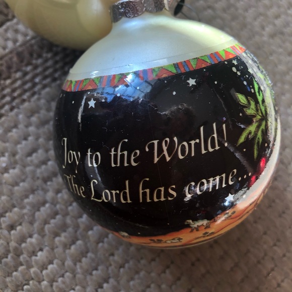 Set Glass Christmas Ornaments - Picture 5 of 10